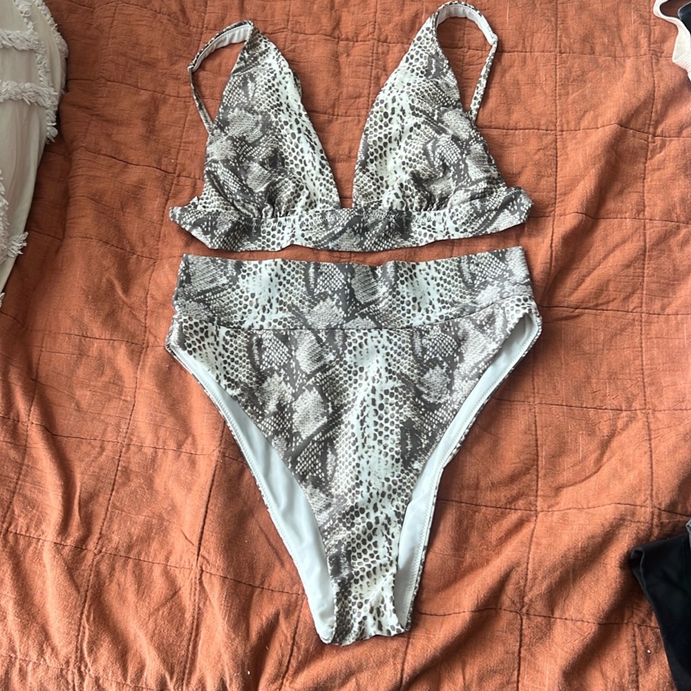 Aerie 2 piece high waisted bikini